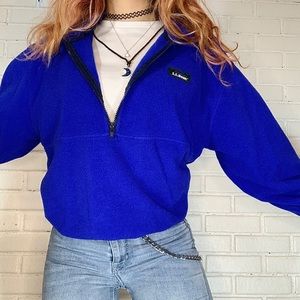 L. L. Bean Vintage 1/2 Zip Fleece